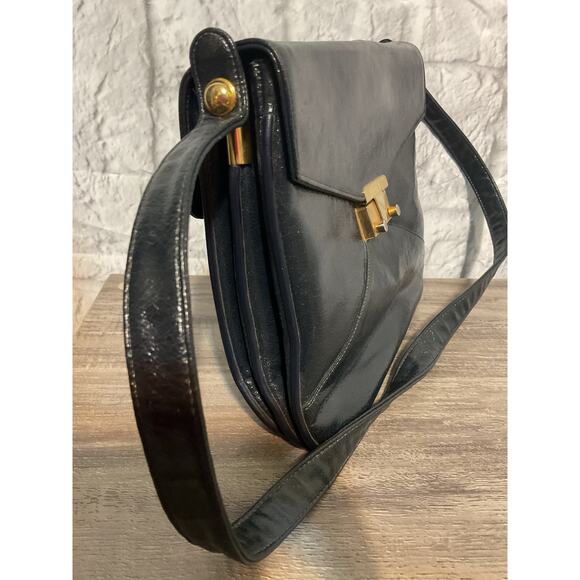 Vintage Bags By Francois California Leather Shoulder Bag - Picture 2 of 12